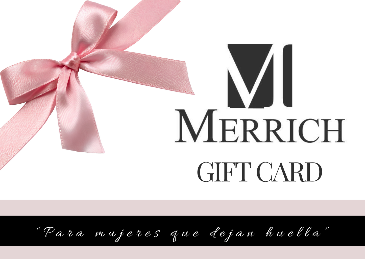 Gift card Merrich.