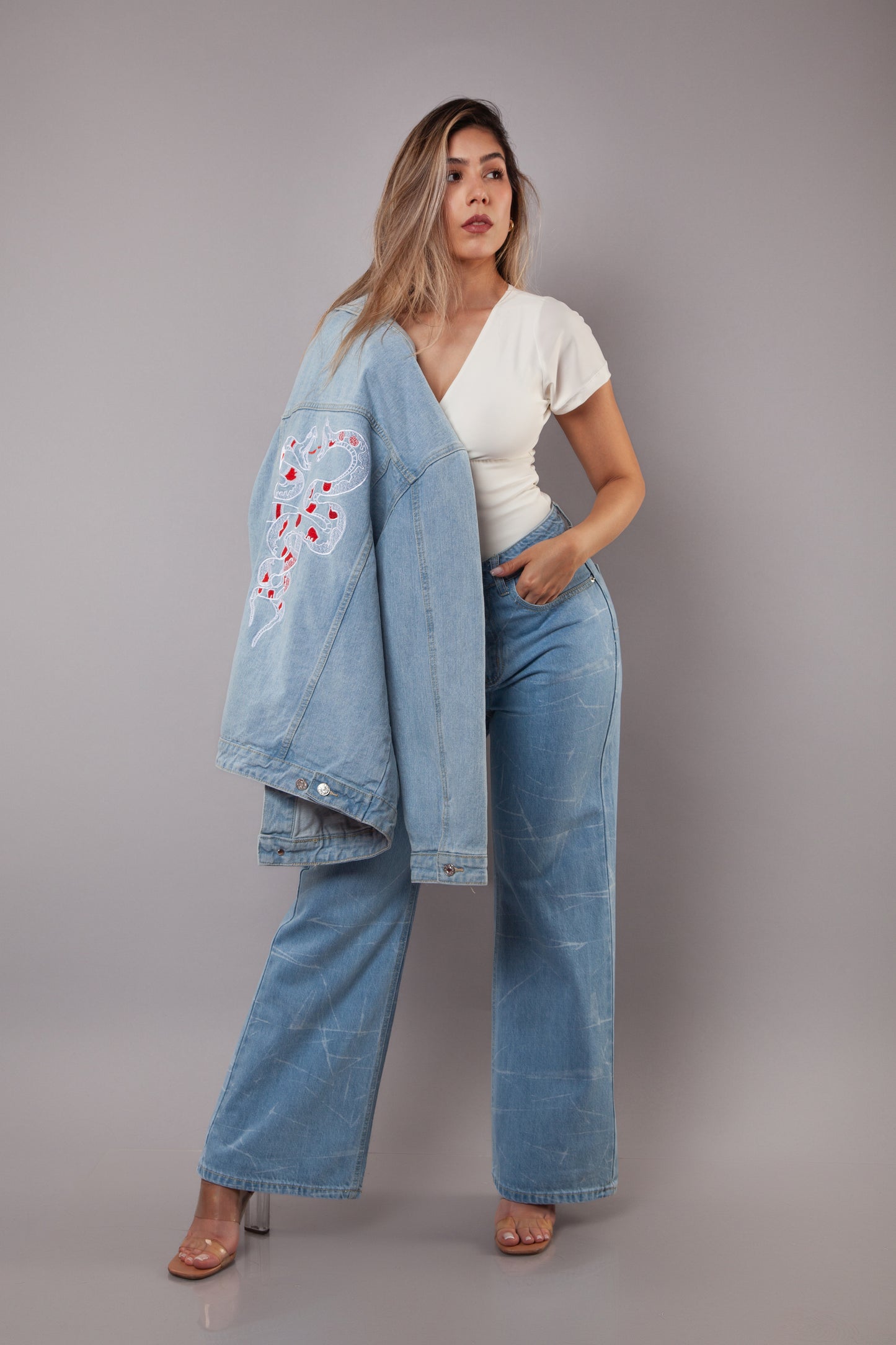 Chaqueta Tentación Celeste